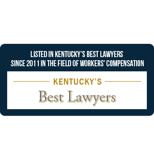 Listed in Kentucky's Best Lawyers Since 2011 in The Field of Workers' Compensation | Kentucky's | Best Lawyers